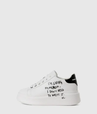 Anakapri Karl-sneakers med sitat