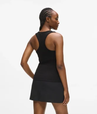 Autograph ribbet tank-top