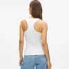 Autograph ribbet tank-top