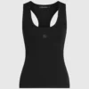 Autograph ribbet tank-top