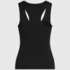 Autograph ribbet tank-top
