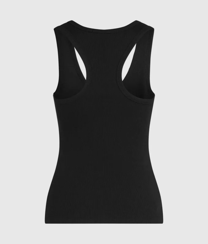 Autograph ribbet tank-top