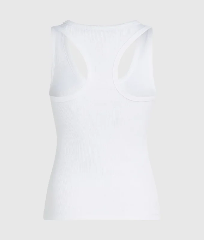 Autograph ribbet tank-top