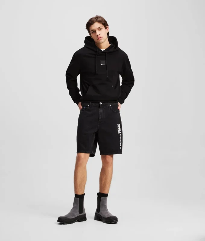 AVSLAPPEDE DENIMSHORTS