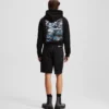 AVSLAPPEDE DENIMSHORTS