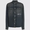 Avslappet denimskjorte