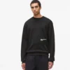 Avslappet sweatshirt med Karl-trykk