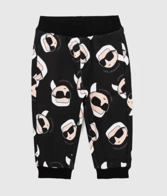 Baby Ikon joggebukse med trykk over hele
