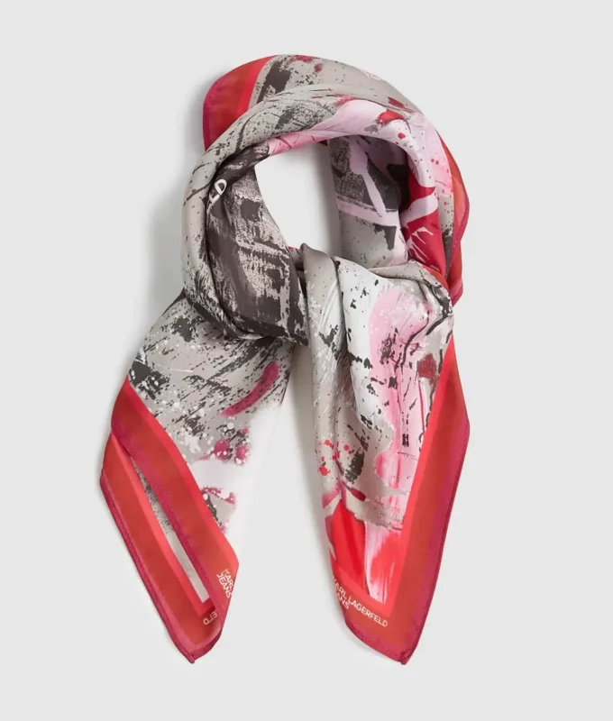 Bandana-skjerf med graffititrykk