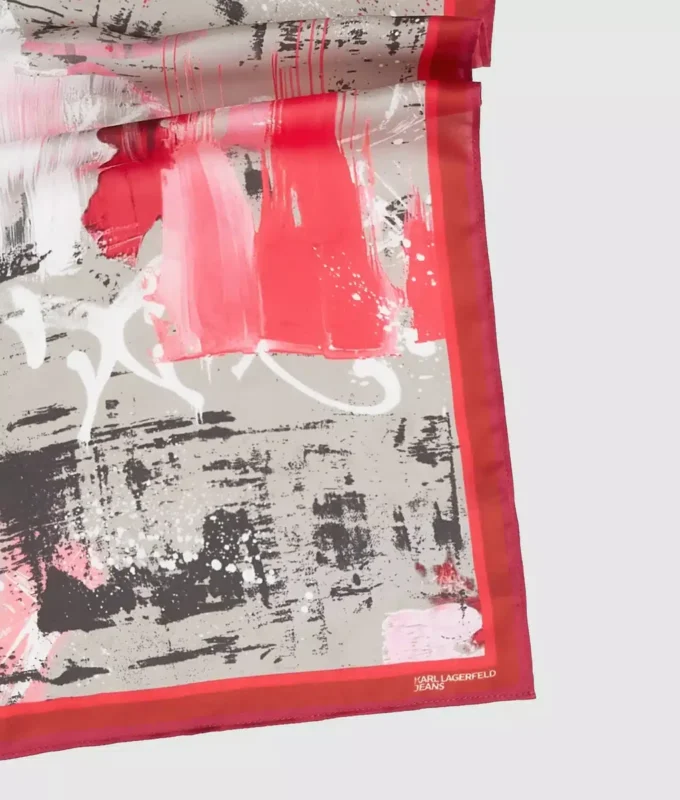 Bandana-skjerf med graffititrykk