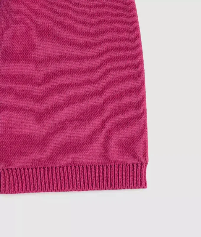 Beanie med logo-patch