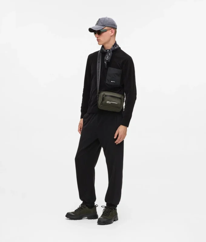BELAGT CROSSBODY-VESKE