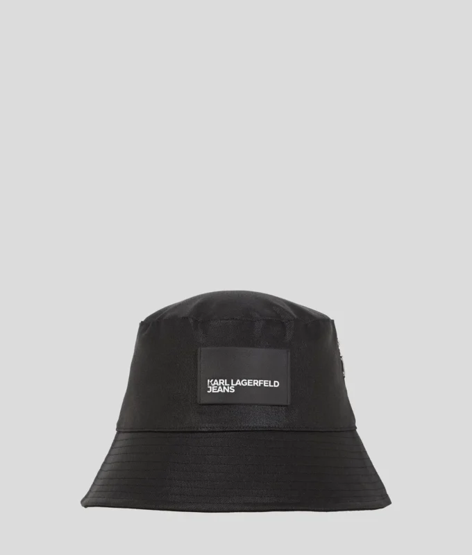 BELAGT DENIM-BUCKETHATT