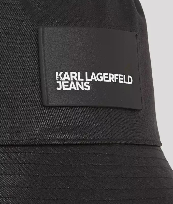 BELAGT DENIM-BUCKETHATT