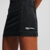 BELAGT DENIMKJOLE