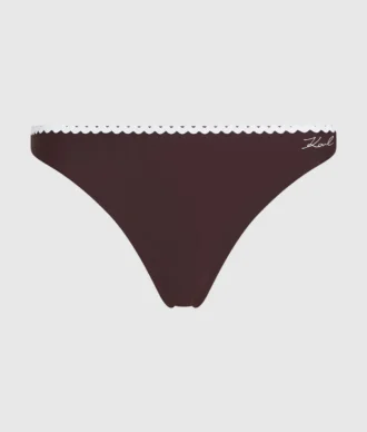 Bikinibukse med bølgekant