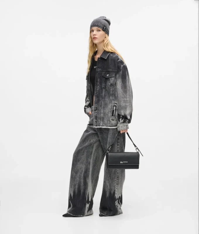 Bleket denimjakke