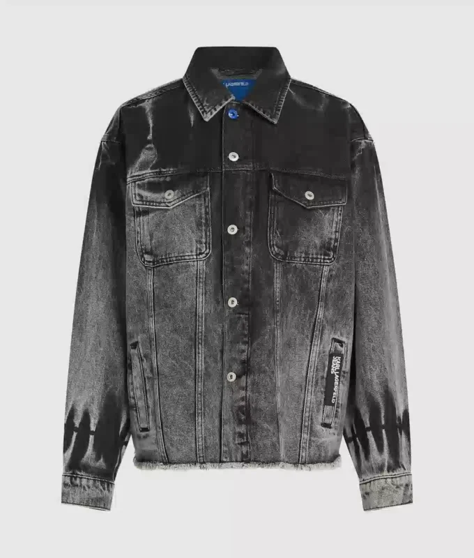 Bleket denimjakke