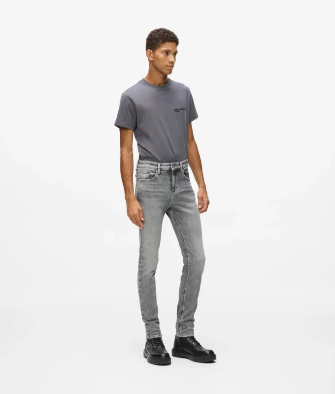 Blekkede skinny jeans
