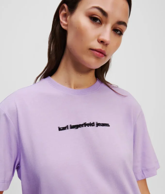 BLURRED LOGO T-SKJORTE