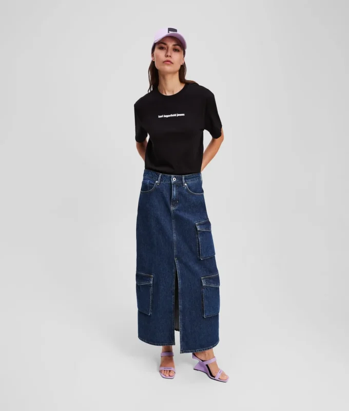 BLURRED LOGO T-SKJORTE