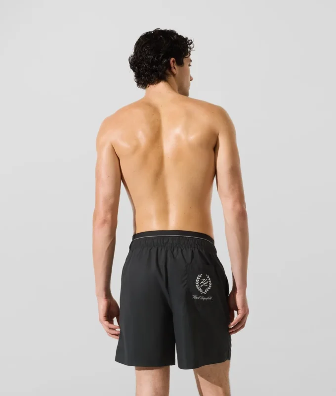 Boardshorts med dobbel linning
