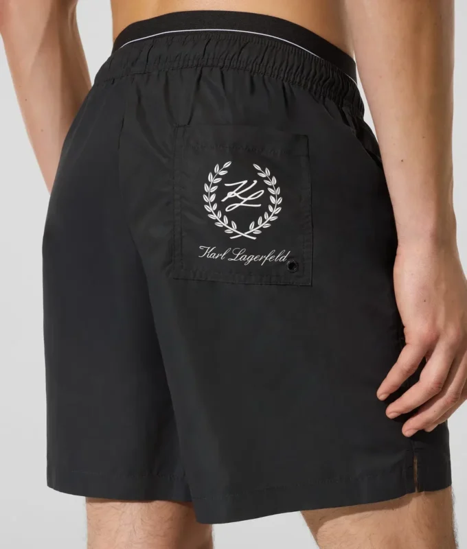 Boardshorts med dobbel linning