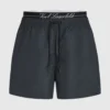 Boardshorts med dobbel linning