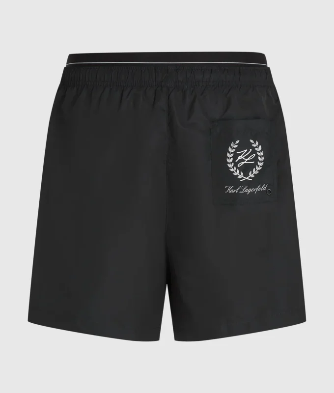Boardshorts med dobbel linning