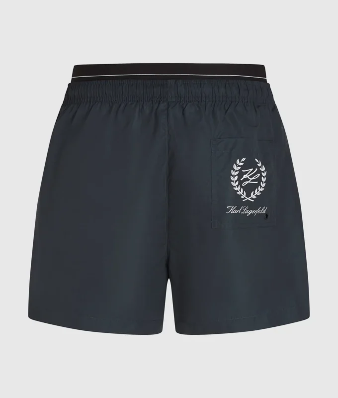 Boardshorts med dobbel linning