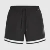 Boardshorts med kontrastpiping