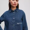 BOXY DENIM SKJORTE