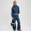 BOXY DENIM SKJORTE