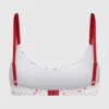 Bralette med hjerteprint
