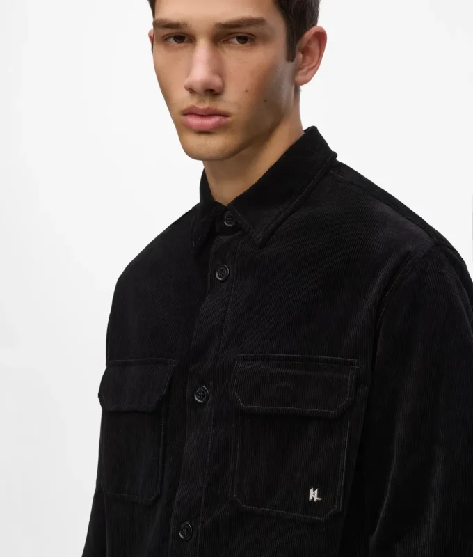 Corduroy-overskjorte