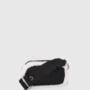 Crossbody-kameraveske i shearling