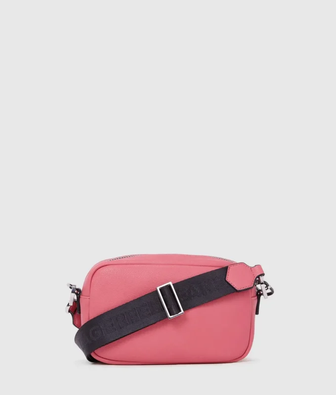 Crossbody-kameraveske med bokslogo