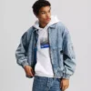 DENIM BOMBERJAKKE