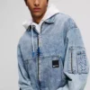 DENIM BOMBERJAKKE
