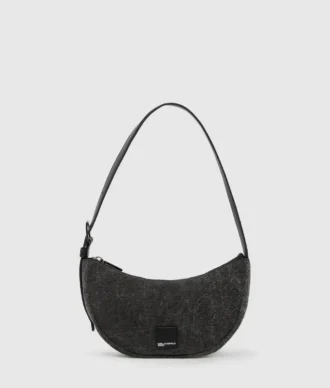 Denim moon skulderveske