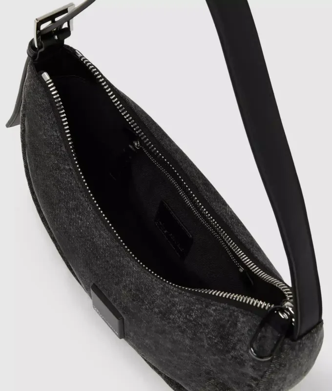 Denim moon skulderveske