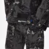 Denimjakke med malingseffekt