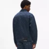 Denimjakke med Monogram-mønster over hele