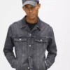 Denimjakke med normal passform