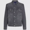 Denimjakke med normal passform