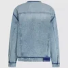 Denimjakke uten krage