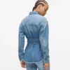 Denimskjorte med belte
