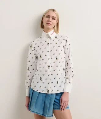 DISNEY X KL BLUSE MED ALL-OVER-TRYKK