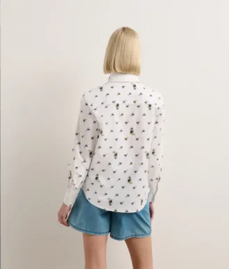 DISNEY X KL BLUSE MED ALL-OVER-TRYKK