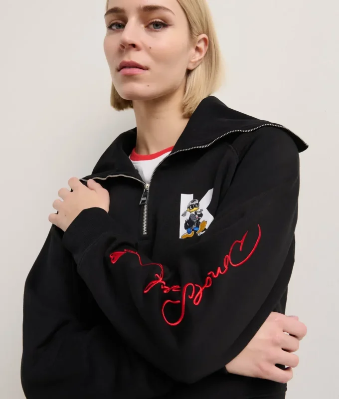 DISNEY X KL HALV-ZIP SWEATSHIRT